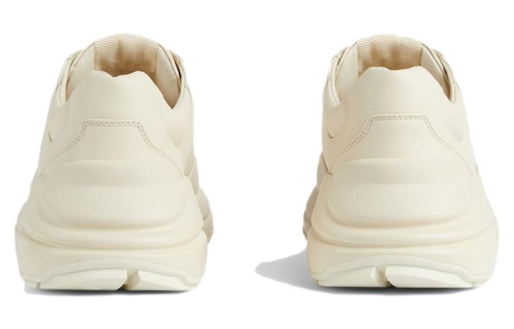 Shop (W) Gucci Rhyton Sneaker 'Ivory Wild Rose' Wanita Pria Original. 757887-UPG70-9564