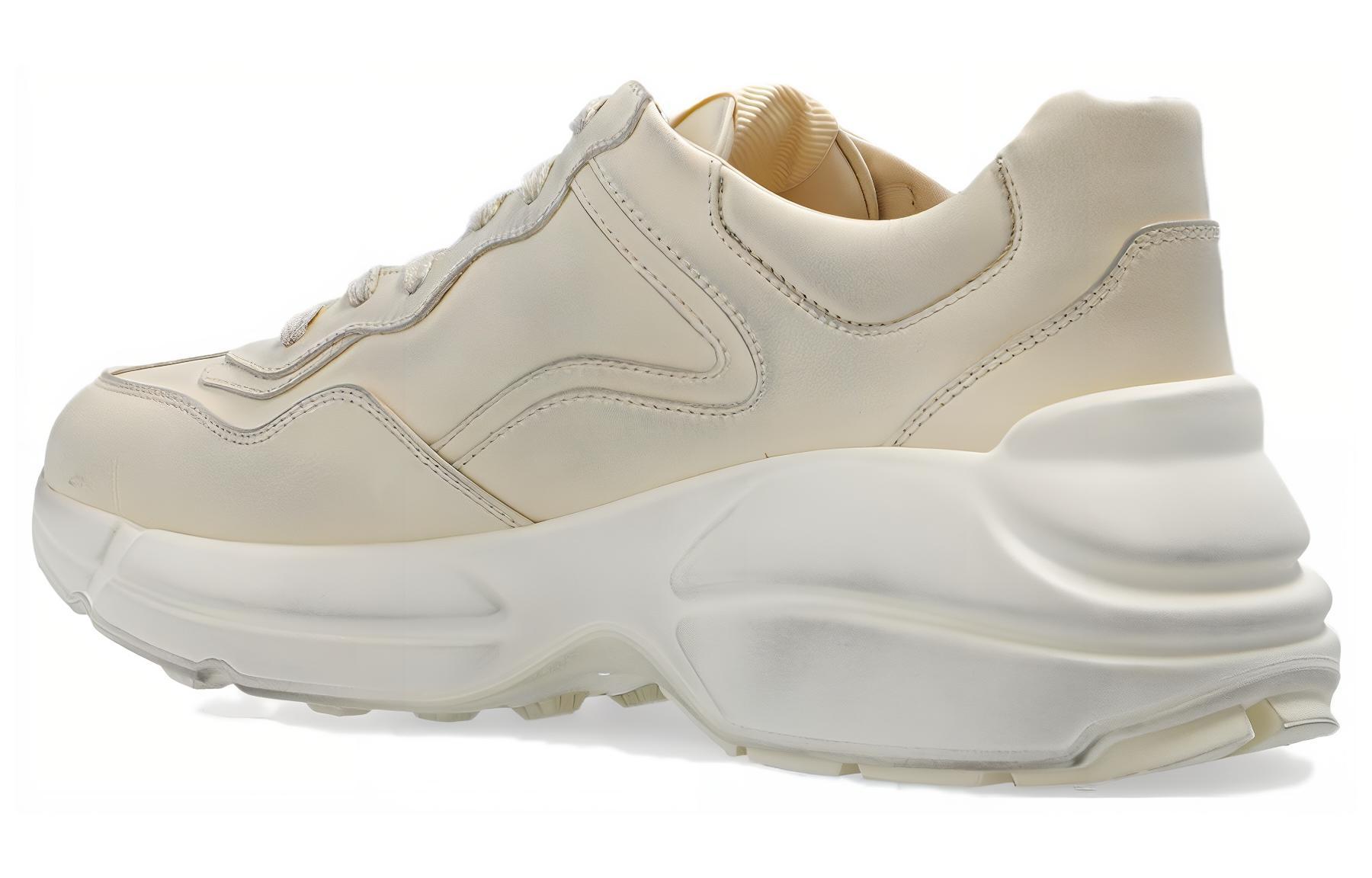 Order (W) グッチ ライトン スニーカー いちごプリント (アイボリーホワイト) 703814-DRW00-9522