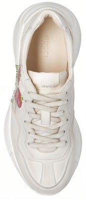 (W) グッチ ライトン スニーカー いちごプリント (アイボリーホワイト) 703814-DRW00-9522 Shop (W) グッチ ライトン スニーカー いちごプリント (アイボリーホワイト) 703814-DRW00-9522