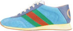 Buy (W) Gucci Rocket Low Suede 'Biru' 537049-0WE10-4361