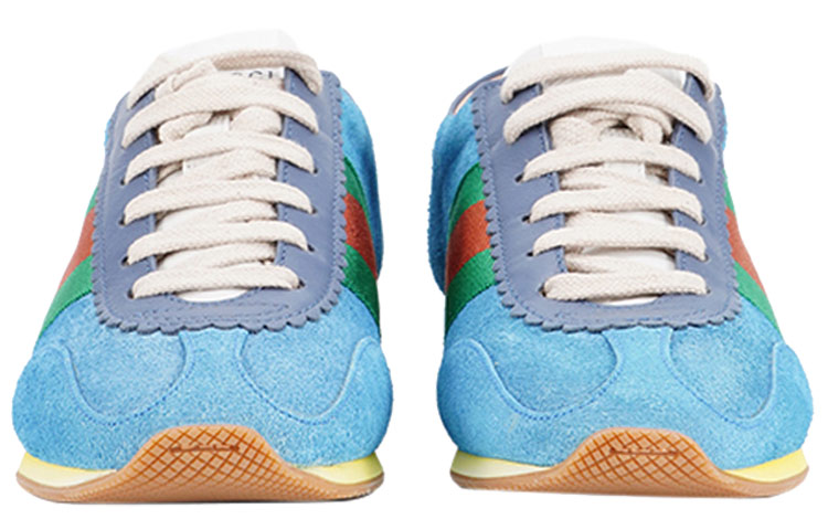 (W) Gucci Rocket Suede Low 'Blue' 圖 4