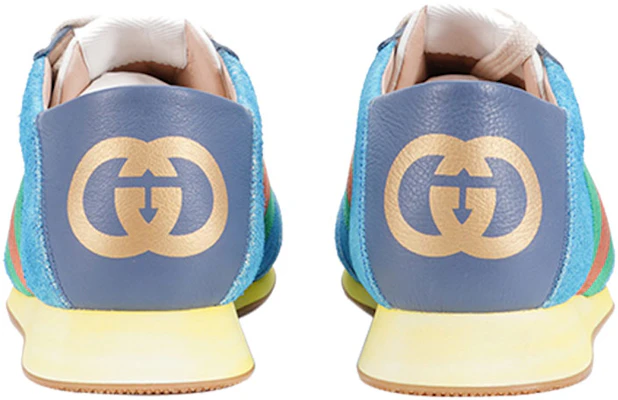 (W) Gucci Rocket Low Suede 'Biru' 537049-0WE10-4361 Purchase (W) Gucci Rocket Low Suede 'Biru' 537049-0WE10-4361