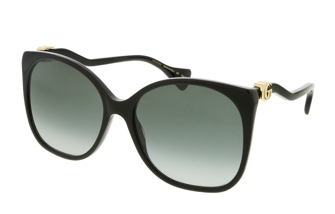 Order (Women) GUCCI Round Frame Fashion Sunglasses - Black GG1010S-001
