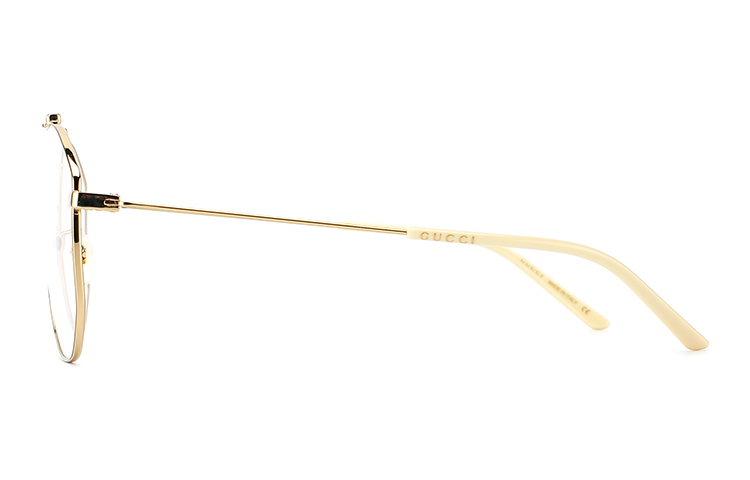 (Women) GUCCI Round Metal Optical Glasses Asian Fit Gold GG0441O-002 圖 4