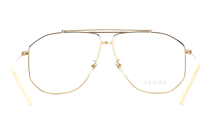 (Women) GUCCI Round Metal Optical Glasses Asian Fit Gold GG0441O-002 圖 5