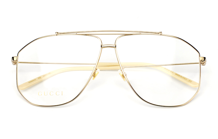 (Women) GUCCI Round Metal Optical Glasses Asian Fit Gold GG0441O-002 圖 6