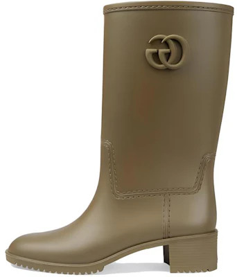 (Women) Gucci Rubber Double G Boot 'Taupe' 762700-J8710-3154 Buy (Women) Gucci Rubber Double G Boot 'Taupe' 762700-J8710-3154
