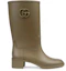 Order (Women) Gucci Rubber Double G Boot 'Taupe' 762700-J8710-3154