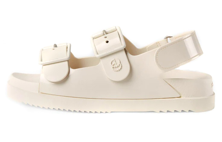 (Women) Gucci Rubber GG Slide 'Beige' ‎660243-J8700-9050
