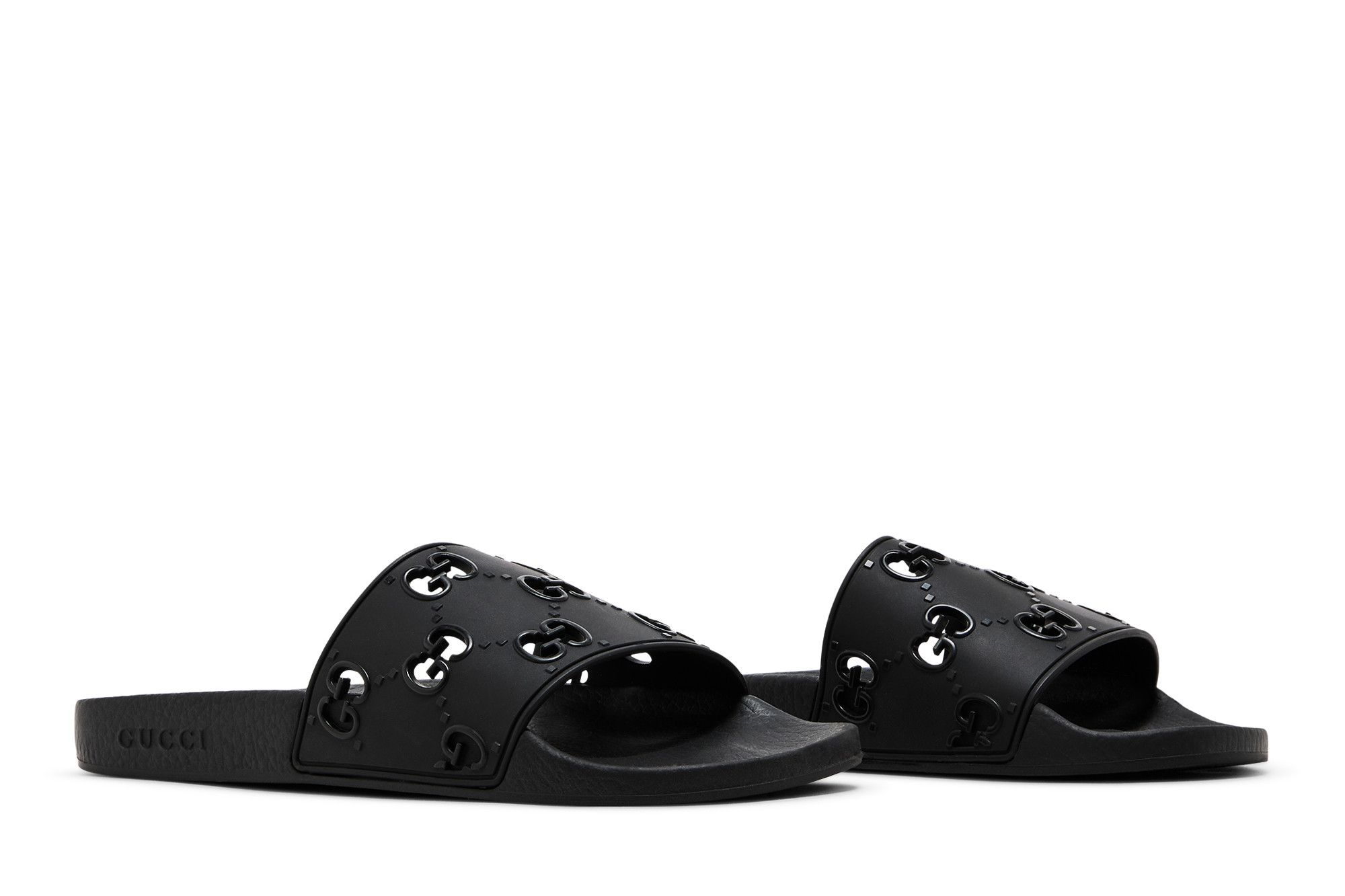 Cheap (W) Gucci Sandal Karet GG 'Hitam' 573922-JDR00-1000