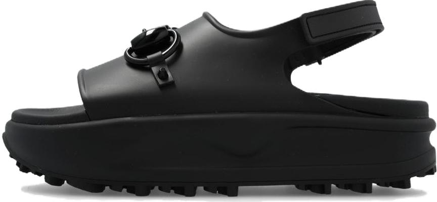 (Women) Gucci Horsebit Flatform Sandal 'Black' 742435-JAAC9-1000 Buy (Women) Gucci Horsebit Flatform Sandal 'Black' 742435-JAAC9-1000