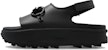(W) Sandal Bertumit Rata Gucci Horsebit 'Hitam' 742435-JAAC9-1000