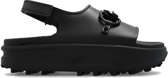 (W) 古驰马衔扣厚底凉鞋‘黑色’ 742435-JAAC9-1000 Order (W) 古驰马衔扣厚底凉鞋‘黑色’ 742435-JAAC9-1000