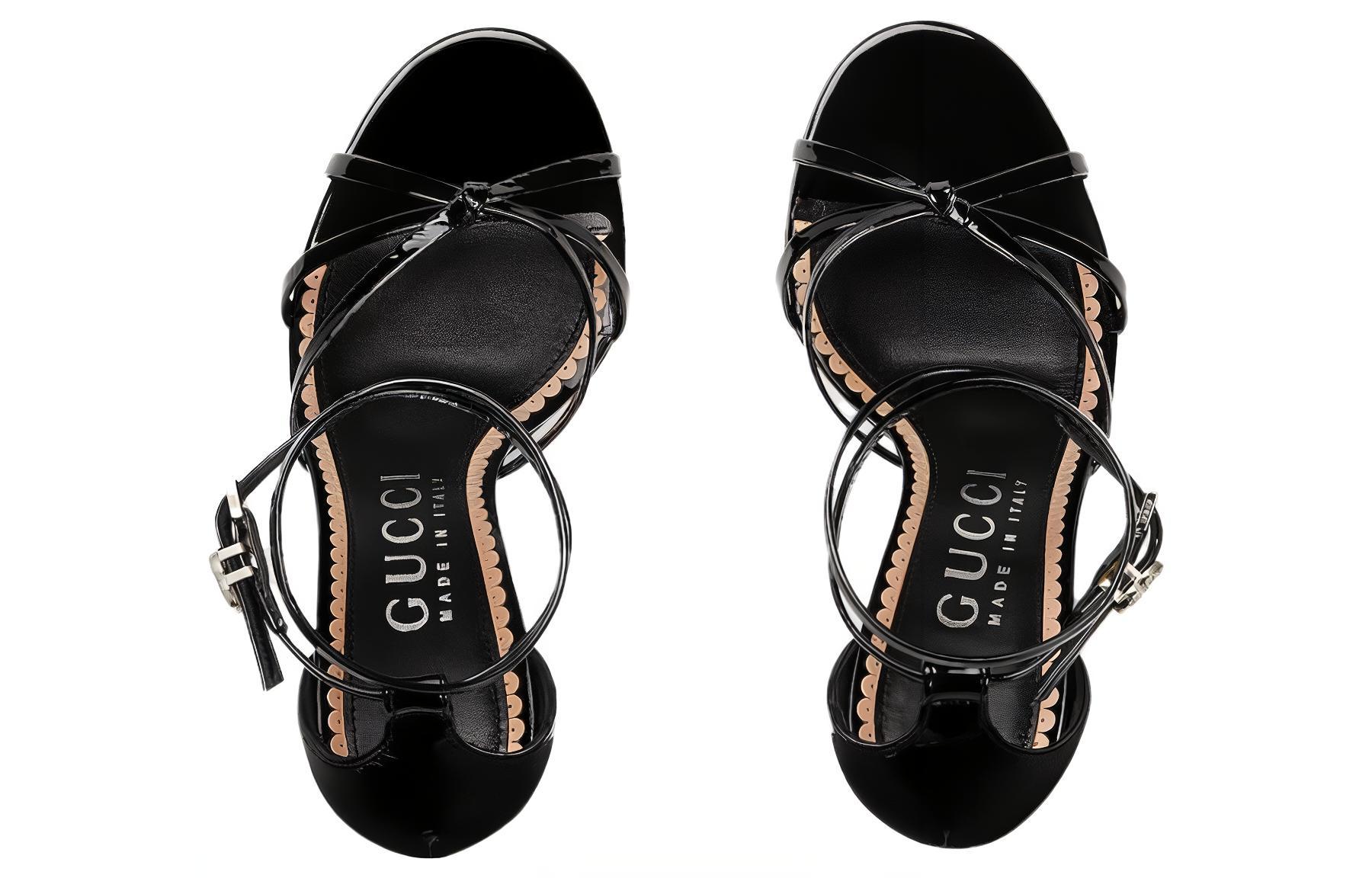 Shop (W) Gucci Rubber GG Slide ''Zwart'' 748867-AAA0P-1000