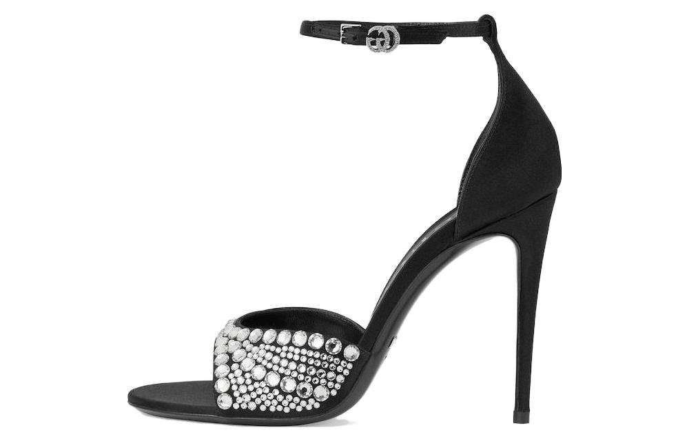 (Women) Gucci Rubber GG Slide 'Black' 749832-KND90-1000