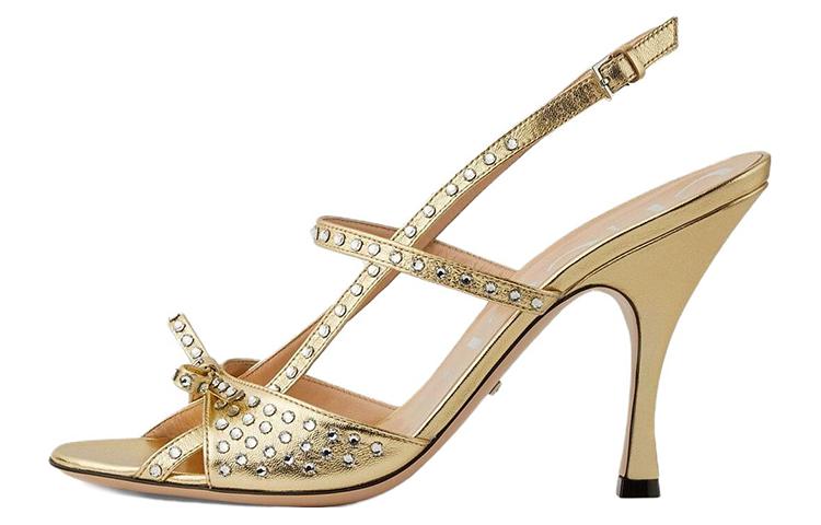 (Women) Gucci Rubber GG Slide 'Gold' 674785-B8B00-8053