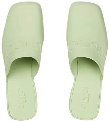 (W) Gucci Gummi GG Sandalen ''Grün'' 725899-J8700-3801 Shop (W) Gucci Gummi GG Sandalen ''Grün'' 725899-J8700-3801