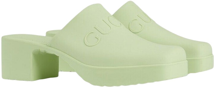 (W) Sandal Karet Gucci GG 'Hijau' 725899-J8700-3801 Order (W) Sandal Karet Gucci GG 'Hijau' 725899-J8700-3801