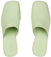 (W) グッチ ラバーGGスライド (グリーン) 725899-J8700-3801 Lookbook (W) グッチ ラバーGGスライド (グリーン) 725899-J8700-3801