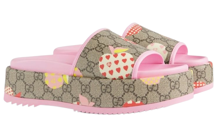 Order (W) Sandal Gucci Karet GG 'Les Pommes' 664214-22K20-8961