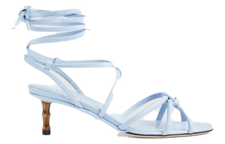 Order (W) Sandal Gucci Karet GG 'Biru Muda' 746035-BKO00-4928