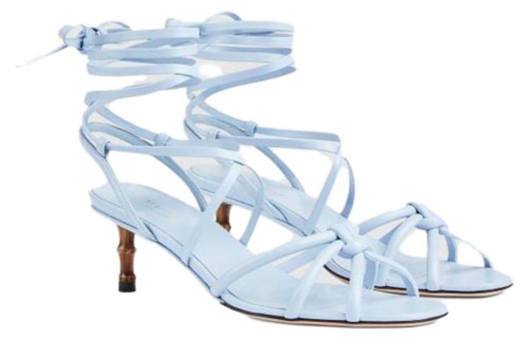 Lookbook (W) Sandal Gucci Karet GG 'Biru Muda' 746035-BKO00-4928