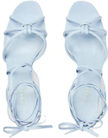 Shop GUCCI古馳 皮革 簡約百搭 時尚涼拖 女款 淺藍色