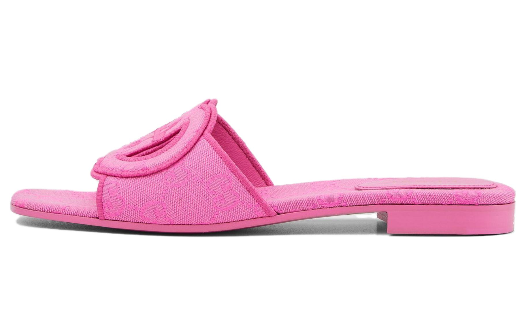 (Women) Gucci Rubber GG Slide 'Pink' 790447-9SF00-8543