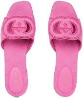 (W) 古驰粉色橡胶GG拖鞋 790447-9SF00-8543 Purchase (W) 古驰粉色橡胶GG拖鞋 790447-9SF00-8543