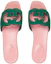 Lookbook (W) Sandal Gucci Karet GG 'Pink Hijau' 694451-C2000-3140