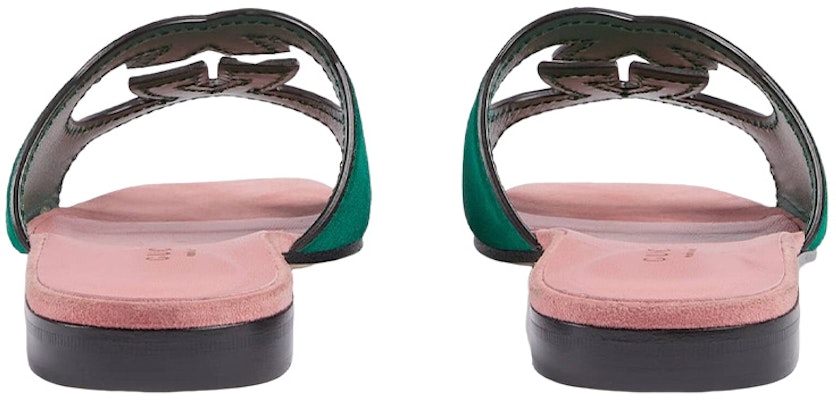 (W) Sandal Gucci Karet GG 'Pink Hijau' 694451-C2000-3140 Shop (W) Sandal Gucci Karet GG 'Pink Hijau' 694451-C2000-3140