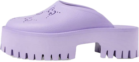 (Women) Gucci Rubber GG Slide 'Purple' 663577-JFB00-5306 (Women) Gucci Rubber GG Slide 'Purple' 663577-JFB00-5306