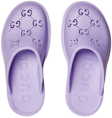 (W) Gucci Rubber GG Slide ''Paars'' 663577-JFB00-5306 Lookbook (W) Gucci Rubber GG Slide ''Paars'' 663577-JFB00-5306