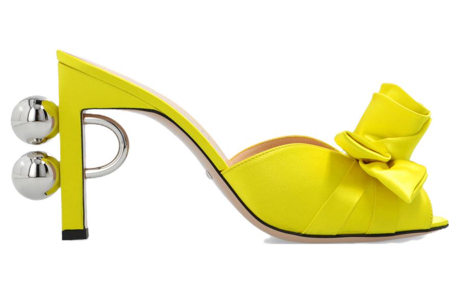 Order (W) Gucci Gummi GG Slide ''Satin Rose Gelb'' 699456-F1430-7105