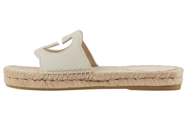 (Women) Gucci Rubber GG Slide 'White' 725830-US000-9022