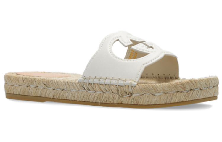 Lookbook (W) Gucci Rubber GG Sandal 'Putih' 725830-US000-9022