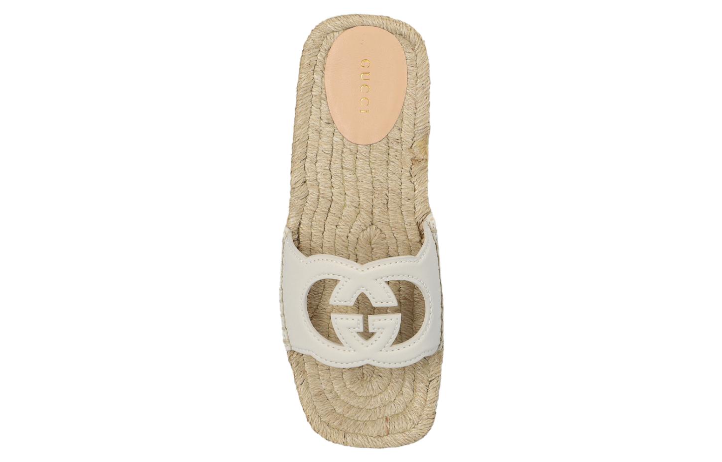 Purchase (W) Gucci Rubber GG Sandal 'Putih' 725830-US000-9022