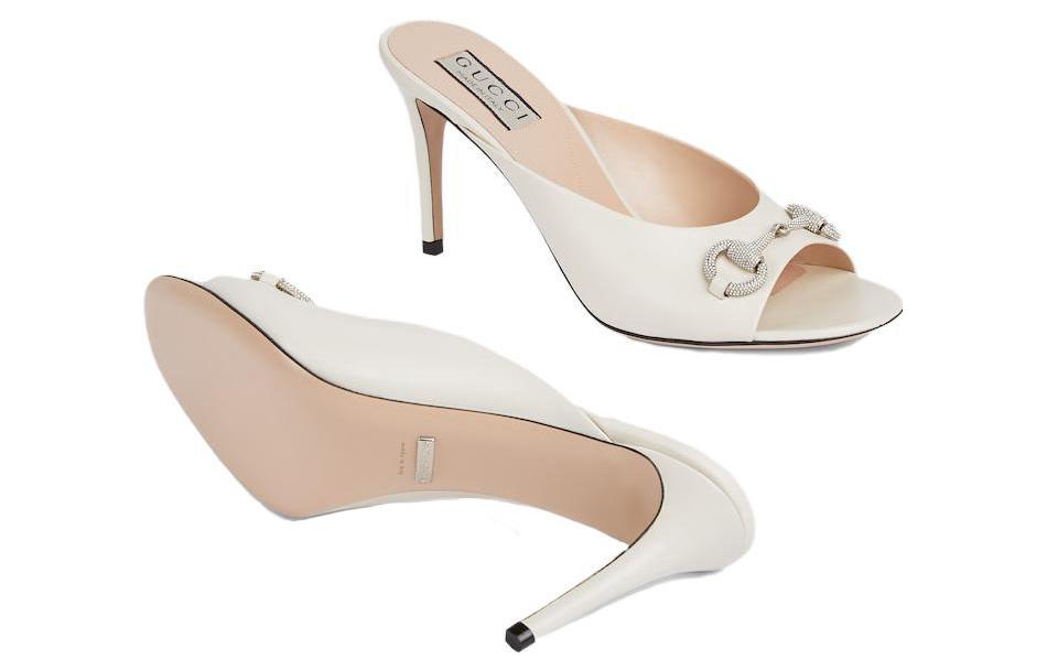 Purchase (W) Gucci Sandal Karet GG 'Putih' 771693-C9D00-9022