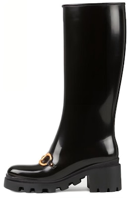 (Women) Gucci Rubber Horsebit Tall Boots 'Black' 659707-JCCP0-1000 Buy (Women) Gucci Rubber Horsebit Tall Boots 'Black' 659707-JCCP0-1000