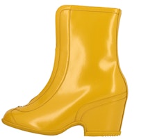 (Women) Gucci Rubber Kitt Ankle Boots 'Yellow' 589867-HRO10-7666 (Women) Gucci Rubber Kitt Ankle Boots 'Yellow' 589867-HRO10-7666