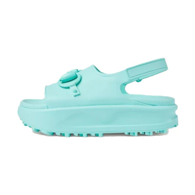 (W) Gucci Interlocking G Platform Sandal Blue