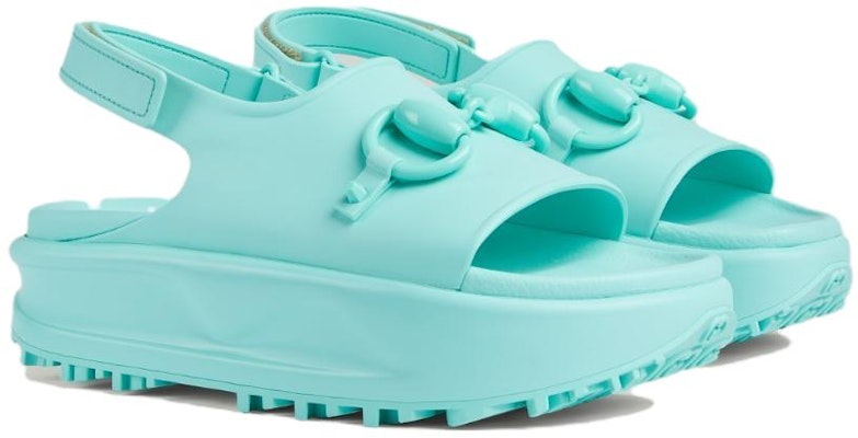 (Women) Gucci Interlocking G Platform Sandal Blue 742435-JAAC9-4605 Order (Women) Gucci Interlocking G Platform Sandal Blue 742435-JAAC9-4605