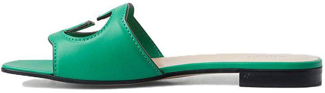GUCCI 古馳 Love Parade 時尚休閒拖鞋 女款 綠色 Buy GUCCI 古馳 Love Parade 時尚休閒拖鞋 女款 綠色