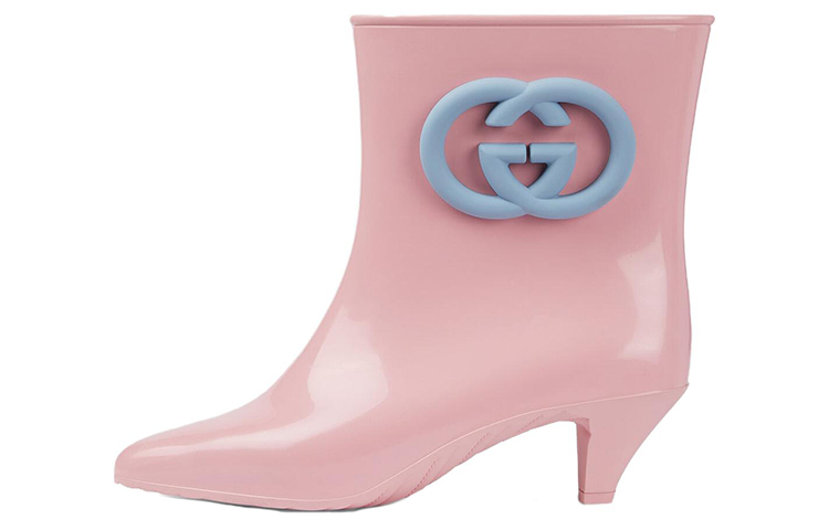 (Women) Gucci Rubber Slide 'Pink' 724458-9AADV-5848