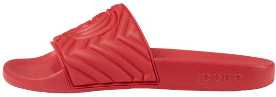 (Women) Gucci Rubber Slide 'Red' 602067-JD600-6639 (Women) Gucci Rubber Slide 'Red' 602067-JD600-6639
