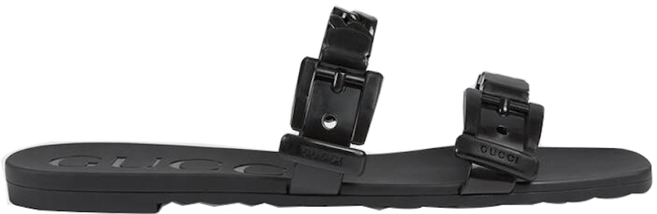 (W) 古驰黑色橡胶休闲凉鞋 624731-J8700-1000 Order (W) 古驰黑色橡胶休闲凉鞋 624731-J8700-1000