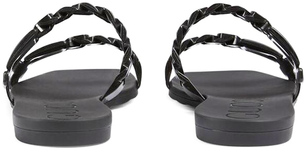 (W) 古驰黑色橡胶休闲凉鞋 624731-J8700-1000 Purchase (W) 古驰黑色橡胶休闲凉鞋 624731-J8700-1000