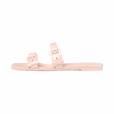 (W) Gucci Rubber Slide Sandal 'Light Pink'