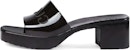 (W) Kasut Gucci Getah Slide Hitam 624730-J8700-1000