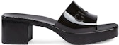 Order (W) Kasut Gucci Getah Slide Hitam 624730-J8700-1000